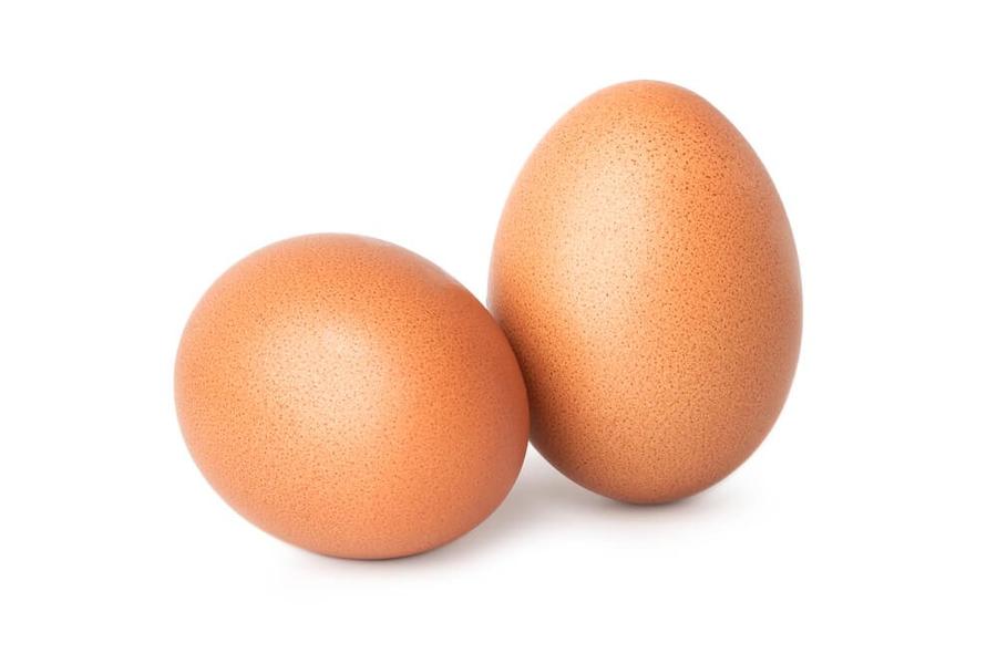 26、白い背景に置かれた二つの卵.jpg